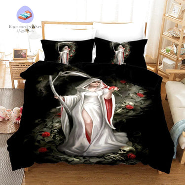 Housse de Couette Squelette Fruit Défendu